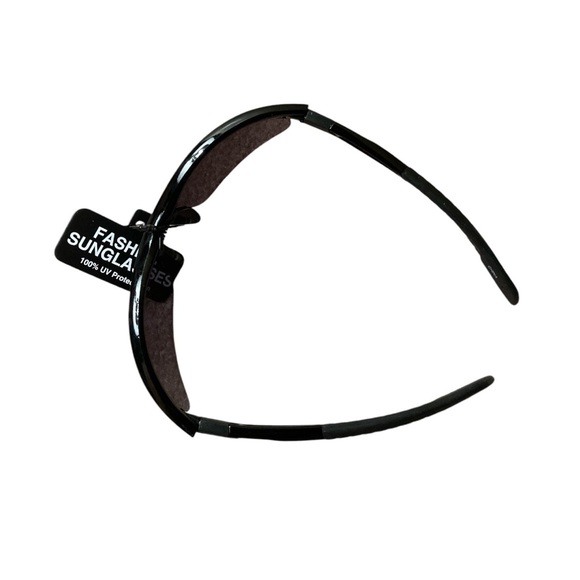 Sports Wrap Semi Rim Sunglasses - Picture 6 of 7